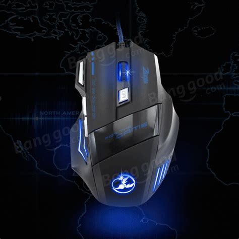 3200 Dpi 7 Button Led Optical Usb Wired Gaming Mouse Us840 Sold Out