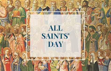 All Saints Day Observed Saint Mary Bedford Oh