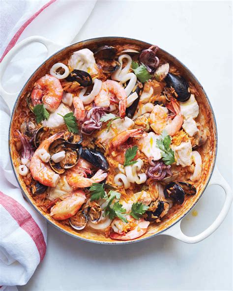 Seafood recipes for an italian christmas eve include fried eel, fried baccala, fried calamari, braised squid, and stewed fresh cod. One-Pot Seafood Orzo Risotto