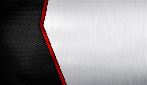 Silver And Red Background