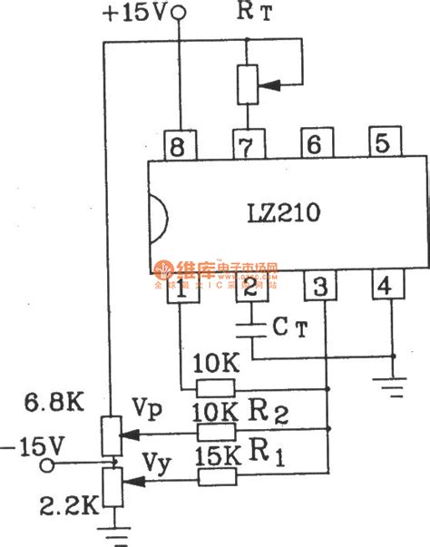 Application Circuit Diagram Of Pulse Width Modulator Lz210 Basic
