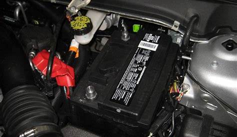 2019 ford fusion negative battery terminal