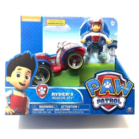 Kiddieland minnie mouse dancing activity interactive ride on car with sounds. Nickelodeon Paw Patrol Ryder's Rescue Includes ATV Car and ...