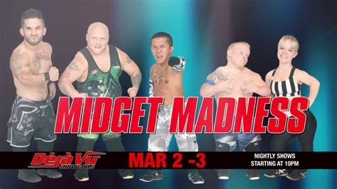 Midget Madness Returns To Deja Vu Showgirls In Oklahoma City Youtube