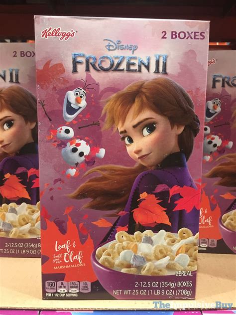 Spotted Kelloggs Disney Frozen Ii Cereal The Impulsive Buy
