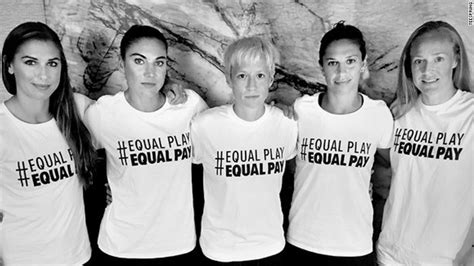 Hope Solo On Equal Play Equal Pay T Shirts Well Keep Pushing