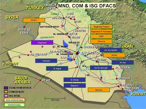 Iraq Facilities Maps