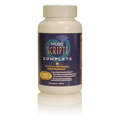 The most important nutrients for hair growth according to the american hair loss association only 2 to 5 percent of women are candidates for. HLCC Scripts- 30 Day Complete DHT Blocker Vitamin ...