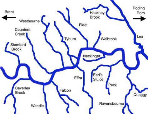 How Londons Rivers Got Their Names Londonist