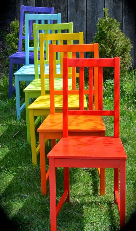 Twig And Toadstool Rainbow Chairs