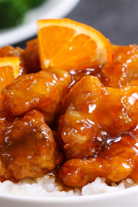 Sticky Orange Chicken Recipe Tipbuzz