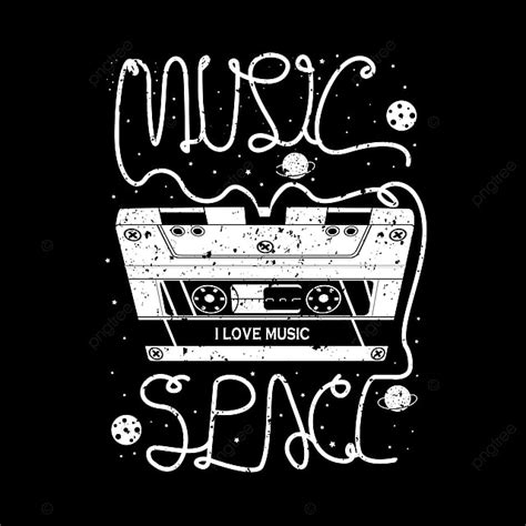 Music Typography T Shirt Design, Color, Cool, Design PNG and Vector