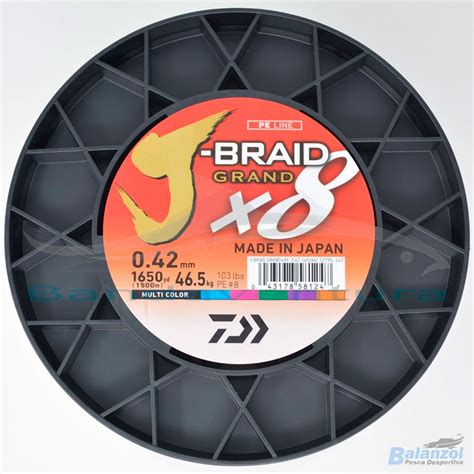 Daiwa J Braid X Grand Multicolor Mt