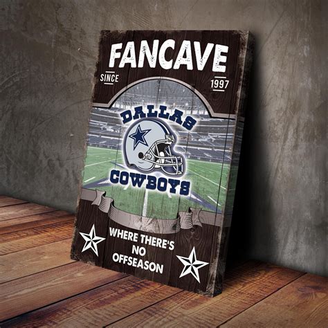 Dallas Cowboys Man Cave Decor Man Cave Sign Personalized Etsy