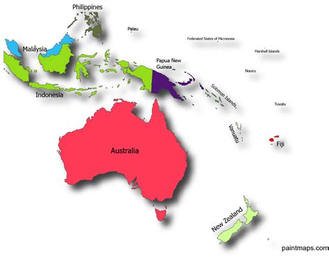 Gratis Descargable Mapa Vectorial De Oceania Eps Svg Pdf Png My Xxx Hot Girl