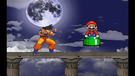 Mugen Goku Ssj Blue Vs Mario Nintendo Request Youtube