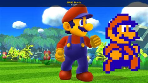 Smb2 Mario Super Smash Bros Wii U Skin Mods
