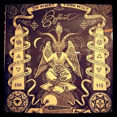 Occult Symbols Occult Art Occult Books Baphomet Satanic Art