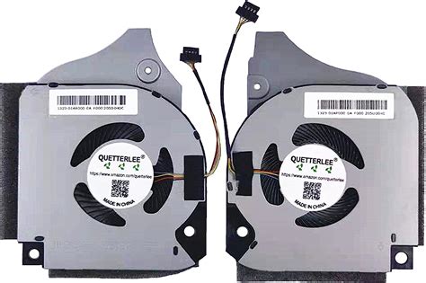 Buy Quetterlee Replacement New Cpu Gpu Cooling Fan For Dell G5 5590 G7