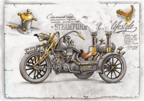 Just A Car Guy Steampunk Design In Motorcycles