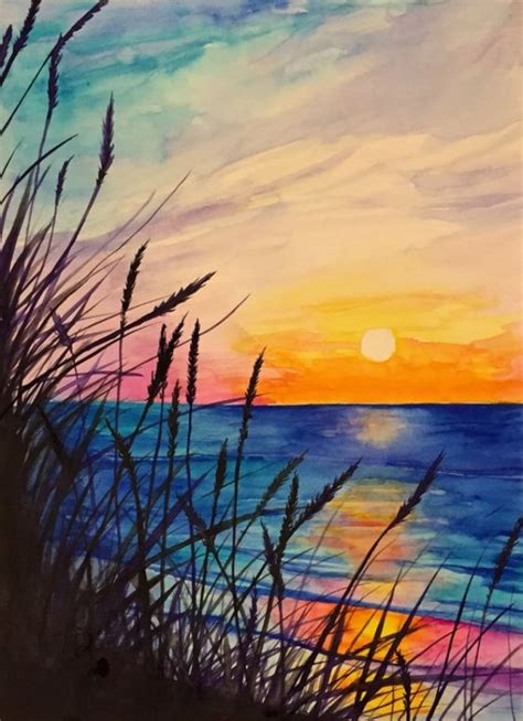 80 Easy Watercolor Painting Ideas For Beginners