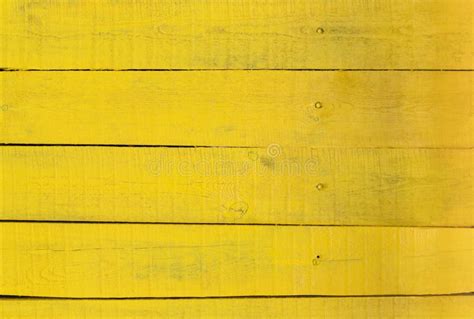 Yellow Natural Painted Wood Texture And Background Stock Photo Image