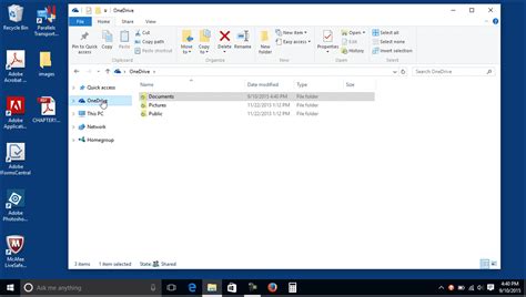 Onedrive Folders In File Explorer In Windows Tutorial