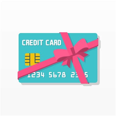 Premium Vector T Credit Cards With Red Bow And Ribbon Template