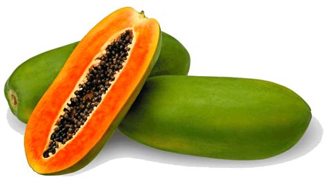 Green Papaya Png Image Png Mart