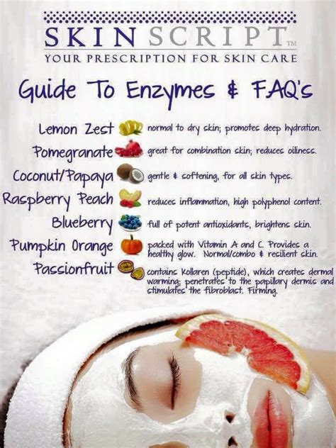 The Power Of Fruit Enzymes Skin Script Esthetics Professional Skin