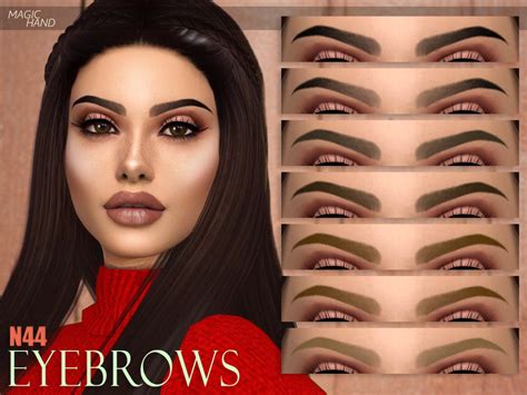 Eyebrows N44 By Magichand From Tsr Sims 4 Downloads