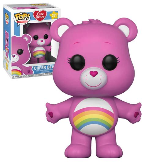 Funko POP! Animation Care Bears #351 Cheer Bear - New, Mint Condition