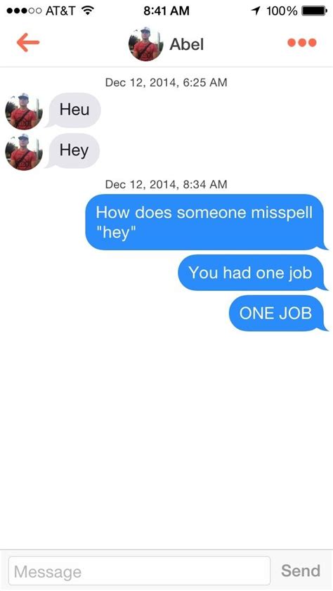30 Hilariously Bizarre Tinder Convos That’ll Make You Swipe Left On The World Thought Catalog