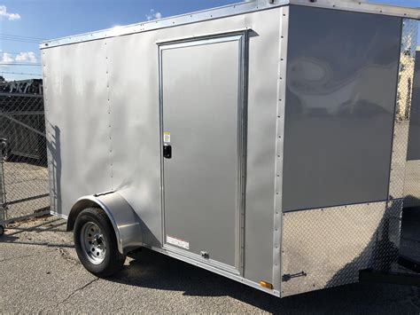 Anvil 6 X 10 Cargo Trailer Single Axle Enclosed