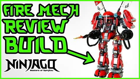 Lego Ninjago Movie Fire Mech Set 70615 Review Build Speed Build