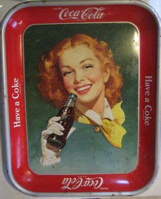 S Have A Coke Redhead Coca Cola Coke Tray Antique Price