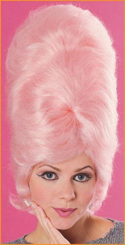Beehive Wig Various Colors Pink Hair Pink Wig Halloween Wigs