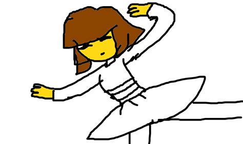 Dancetale Frisk Desenho De Lizakookasriel Gartic