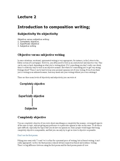 Introduction To Composition Writing Pdf Essays Bias