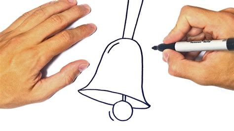 How To Draw A Bell For Kids Bell Easy Draw Tutorial