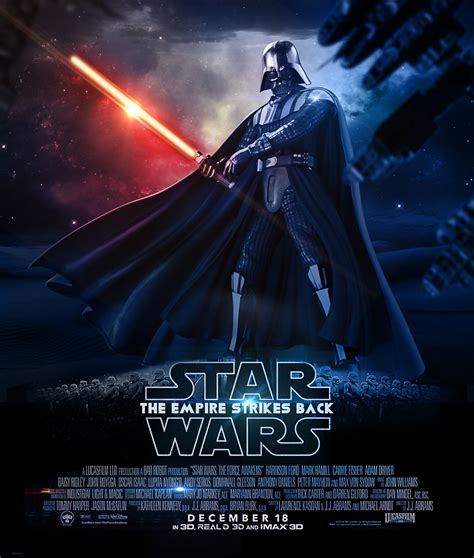 Darth Vader Nuevo Poster Darth Vader El Imperio Contraataca 2016