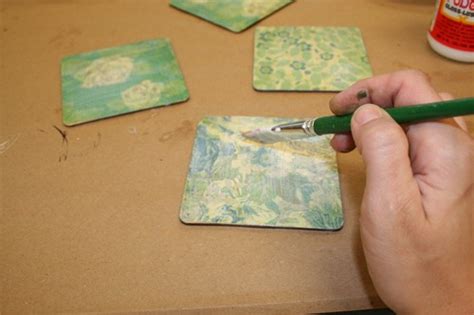 Custom Mod Podge Coasters With Amy Anderson Mad In Crafts