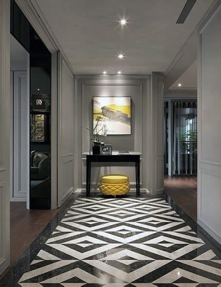 Floor tile is available in many different styles, shapes and finishes, very similar to the selection of ceramic tiles. Top 50 Best Entryway Tile Ideas - Foyer Designs