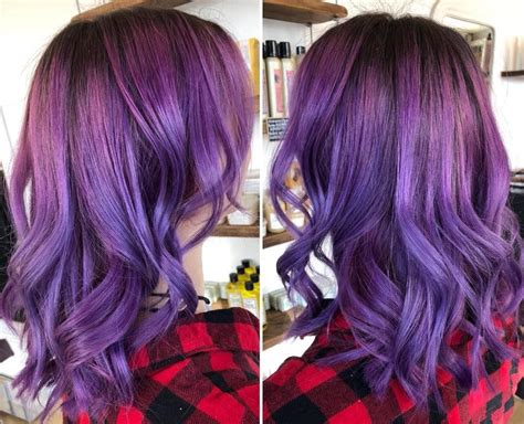 Purple Galaxy Ombre Balayage Dip Dye By Mollie Blue Purple Pink Rainbow Vibe Ombre