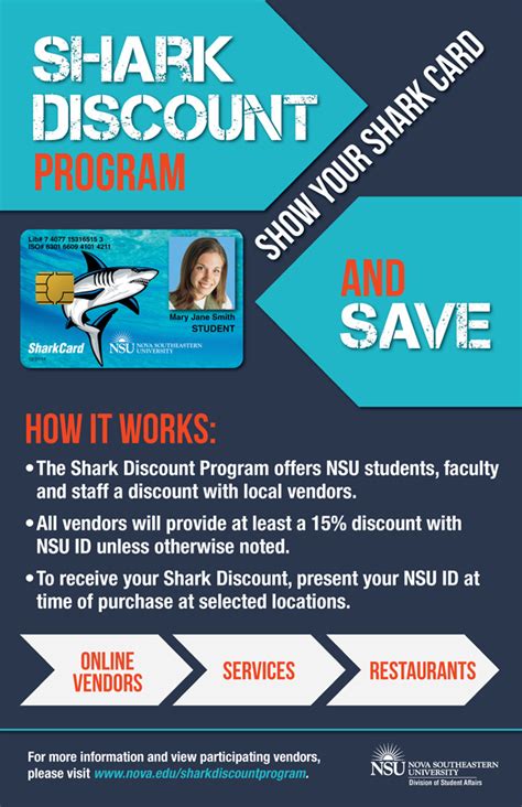 The new discount codes are constantly updated on couponxoo. Shark Discount Program Features New Vendors and Increased Discounts | NSU Newsroom