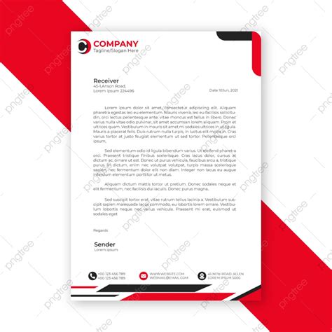 Letterhead Stationery Template Design Template Download On Pngtree
