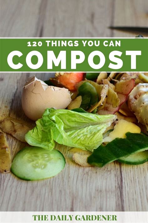 120 Things You Can Compost From Home