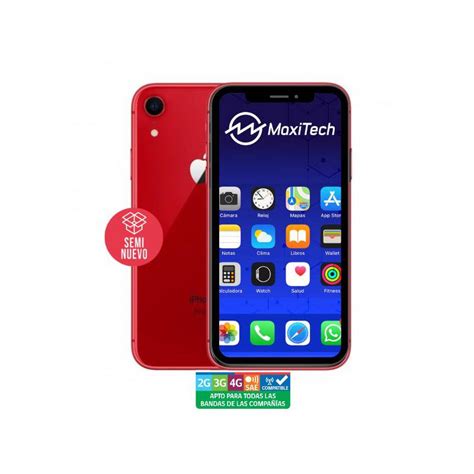 Apple Apple Iphone Xr 128gb Rojo Reacondicionado