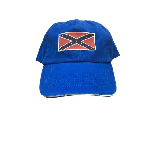 Blue Confederate Flag Hat The Dixie Shop