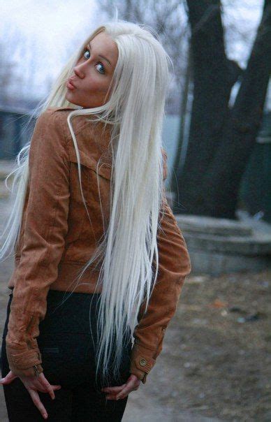 Try platinum blonde hair shade if you want to stand out from the crowd. long platinum / white blonde hair | White blonde hair ...